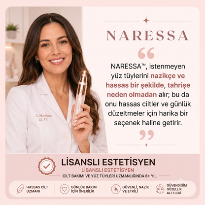 Naressa™ 2'si 1 Arada Kaş & Yüz Tüy Alma Cihazı